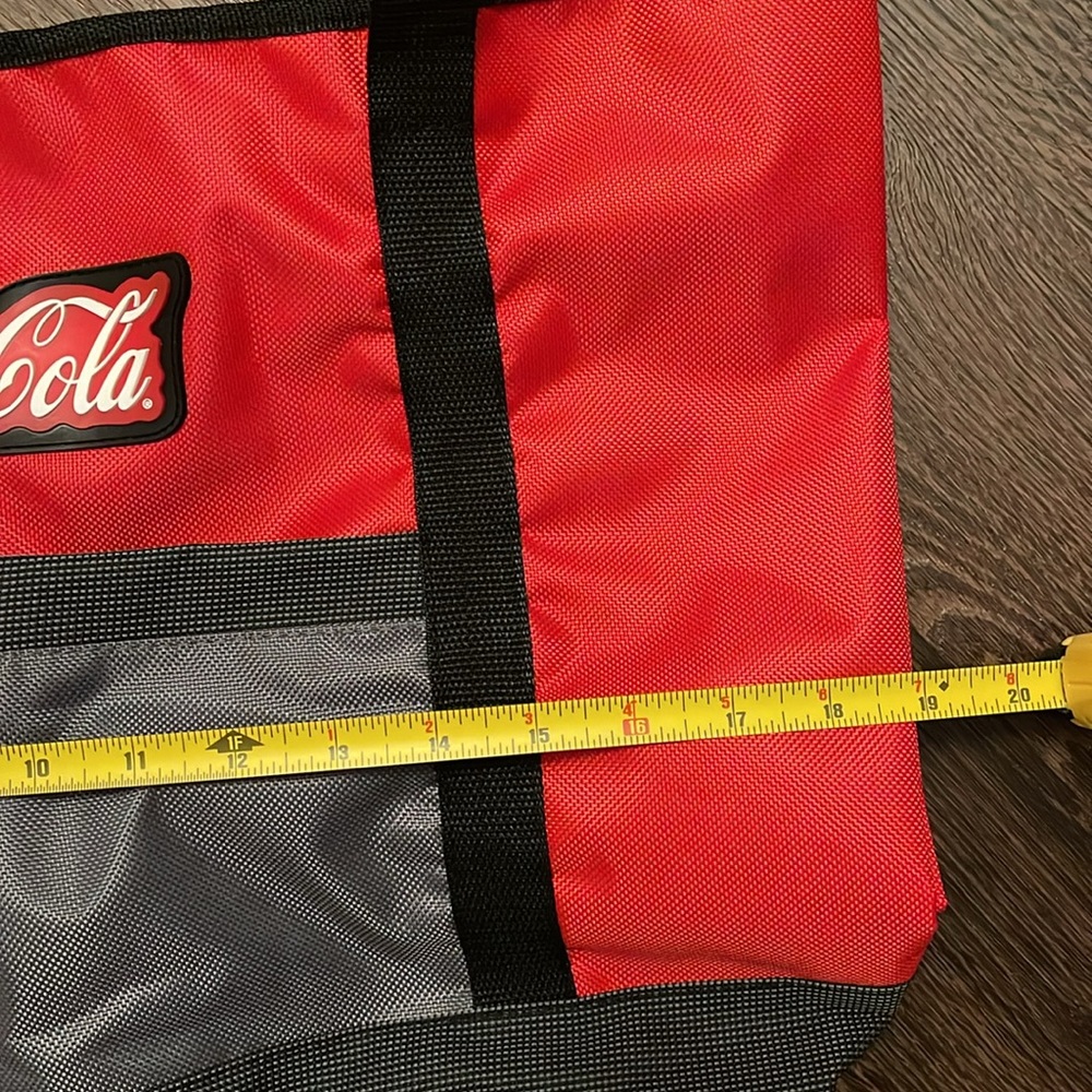 Coca Cola Tote Bag - Red and Black bag - NWOT - Picture 2 of 5